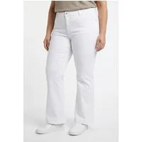 Tommy Hilfiger Curve Bootcut-Jeans CRV DNM WHITE FLARE RW in großen Größen, in ausgestellter Form