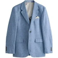 Next Anzugsakko Strukturiertes Tailored Fit Anzugsakko, Leinenmix (1-tlg)