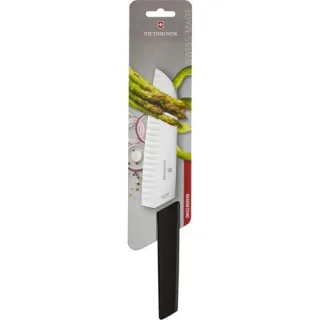 Victorinox Swiss Modern Santoku Schwarz 17 cm