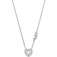 MICHAEL KORS Collier Michael Kors Damen-Kette 925er Silber Zirkonia