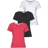 Eastwind T-Shirt (3er-Pack) Kurzarm, figurumspielend, aus Baumwolle, im 3er-Pack