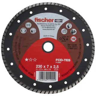Fischer Diamanttrennscheibe TES 2,5/180 turbo - 512865