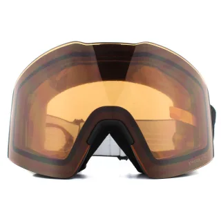 Oakley Skibrille Fall Line XL OO7099-18 Matt Schwarz Prizm Persimmon