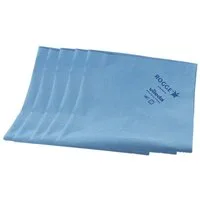 Rogge 5er Pack ROGGE & Vileda Professional Display Microfasertücher, 38x40cm Bildschirmreinigungstuch (Spar-Set, 1-tlg., 5-tlg Micofasertuch 38x40cm blau, Streifenfreie Reinigung dank patentierte Microfaser)