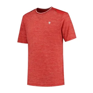 K-Swiss - "Hypercourt" T-Shirt für Herren, Hochleistungsmaterial (Lollipop-Rot)