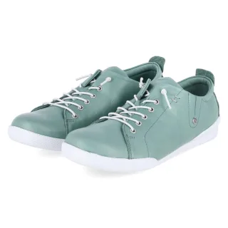 Andrea Conti Halbschuhe - Gr. 38 - Grün - Glattleder