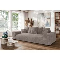 Home affaire Big-Sofa LAKESIDE 3-Sitzer Schlafsofa mit Bettkasten, Breite 256,5 cm, Liegefläche 168,5x195 cm, hoher Sitzkomfort, Maße B/T/H: 256/122/82cm