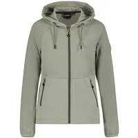 Icepeak Strickfleecejacke Magdala Midlayer mit Kapuze