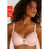 petite fleur by Lascana Bügel-BH (Packung, 2 Stück) aus Baumwolle mit zarter Jacquardspitze