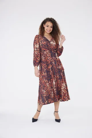 Bella Animal Print Kleid
