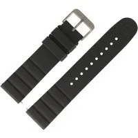 Victorinox Uhrenarmband 21mm Kunststoff Schwarz 005104.1