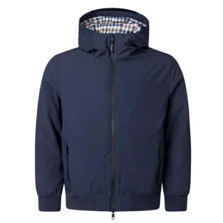 Aquascutum Active - Marineblaue Jacke mit Kapuze