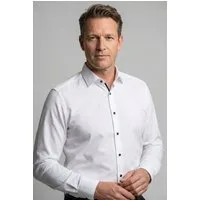 OLYMP Langarmhemd Luxor modern fit, Button-down-Kragen, Businesshemd
