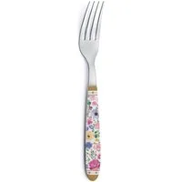EasyLife Tafelgabel Mon Amour, Spülmaschinengeeignet, Mehrfarbig, Herzen & Blumen, H: cm