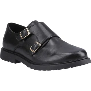 Hush Puppies Verity Leder Damen Schwarz Schuhe