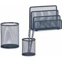 Zeller Present Allzweckkorb, (3-tlg) Briefbox, Bleistiftbecher, Utensilienbecher