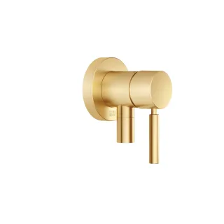 Dornbracht UP-Einhandbatterie mit Abdeckplatte SERIENSPEZIFISCH 36046660 Gold gebürstet (PVD),360466 36046660-37