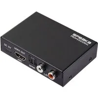 SpeaKa Professional SpeaKa Professional Audio Extraktor SP-HDA-190 [HDMI - HDMI] 3840 x 21 Audio-Adapter, 80.00 cm