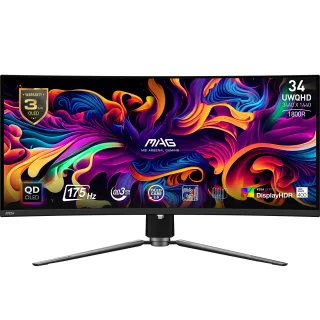 MSI MAG 341CQPDE QD-OLED curved | 9s6-3dd04t-004 | 34" UWQHD QD-OLED - 175Hz