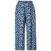 Himalaya Clothing Stoffhose Culotte Damen mit lebhaftem grafischen Muster - Sommerhose aus Viskose Bequeme und weite Damenhose mit elastischem Bund
