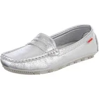 Ital-Design Mokassinschuh mit Komfort und eleganter Mokassin-Optik Slipper (91261015) Flach Mokassins in Silber