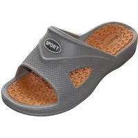 emeco Badelatschen Badepantolette Herren Badeschuhe Saunsaschuhe Badeschlapp Badesandale