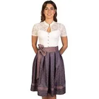 Trachtl Dirndl DAMEN FALTENROCK LENA Blau 44