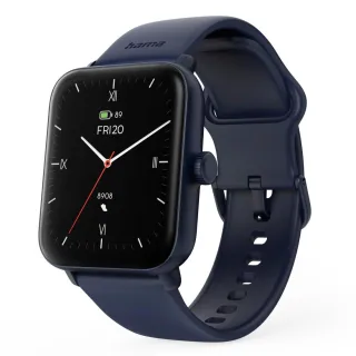 Hama Smartwatch "Smartwatch 1,65“ mit GPS (Fitness, Telefonfunktion, Puls, wasserdicht)" ( / 1,65 ″)