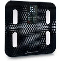 Sportstech Personenwaage BBS300, Körperfett & Muskelmasseanalyse, Bluetooth