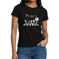 Spreadshirt T-Shirt Peanuts Snoopy, Charlie, Stella & Lucy Geburtstag Frauen T-Shirt (1-tlg)