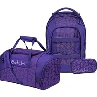 Satch Schulrucksack Pack (Set, inkl. Schlamperbox und Sporttasche)