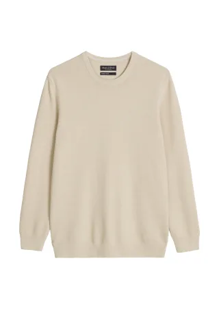 Marc OPolo Casual - Pullover regular Grey Silk - Gr. - S