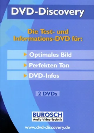 DVD-Discovery - Test und Informations DVD [DVD]