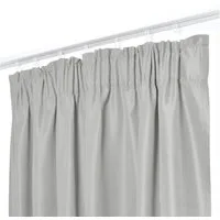 Melody Vorhang Gardine Curtain Blickdicht Sichtschutz Dekoschal (2 St), Kräuselband, blickdicht