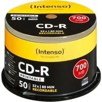 CD-R 700 MB, CD-Rohlinge 52fach, 50 Stück