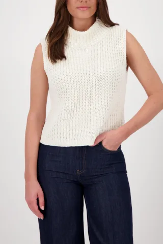 monari - Strickpullunder cashmere - Gr. - 44