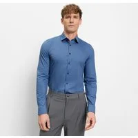 OLYMP Businesshemd No. Six 24/Seven super slim in bequemer Jersey-Qualität