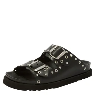 scholl - Pantolette - BEATRIZ RING Lea schwarz - Gr. - 36