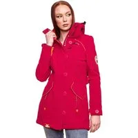 Marikoo Softshelljacke mit Kapuze – Outdoorjacke wind- und wasserabweisend Softshelljacke mit Fleecefutter und abnehmbarer Kapuze