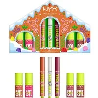NYX PROFESSIONAL MAKEUP Lipgloss HOLIDAY 2025 FAT GINGERBREAD HOUSE KIT