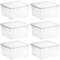 ROTHO Aufbewahrungsbox (6er-Set, 6 St)