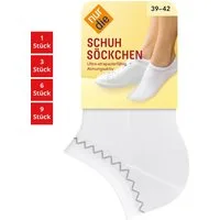 Nur Die Füßlinge Schuhsöckchen Damen (1er/3er/6er/9er Pack, 6-Paar) sneaker-socken strumpf strümpfe