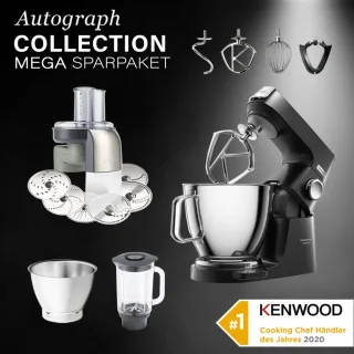 Kenwood Küchenmaschine Titanium Chef Baker XL Black KVL85.004BK...