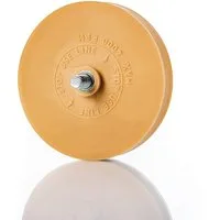 BENBOW Autowaschbürste Leim- und Filmentferner 90mm Vanille-Scheibe, PRO 116 Folienradierer