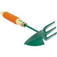 TRIZERATOP Gartenrechen Gartenhacke mit Krallen und Holzgriff, 8 cm, (Gartenhacke mit Krallen und Holzgriff, 8 cm)