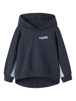 NAME IT - NMMBENTU LS NREG SWEAT WH BRU Navy Blazer - Gr. - 128