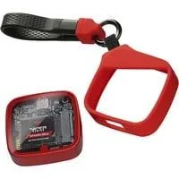 EV330 PCIe M.2 2230, Laufwerksgehäuse schwarz/rot, USB 3.2 Gen2