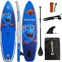 SUP-Board Sun Reflections Kids SUP 8'2 aufblasbar Kinder Board Paddel Set