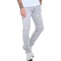 emilio adani Stretch-Jeans Herren Modische Jeans mit geradem Bein, Hellgrau