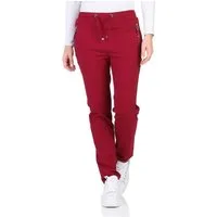 Alica Collection Chinohose Schlupfhose Damen Stretch Hose leichte Sommerhose - Kurzgröße mit Gummibund & Kordelzug, in großen Größen erhältlich